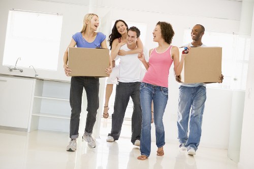Office relocation team planning a Brixton business move