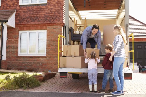 Professional packing support for a Brixton home move