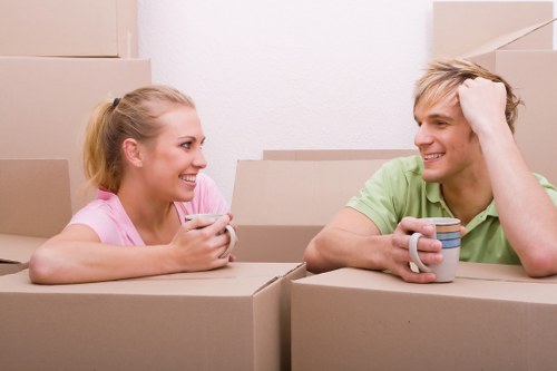 Commercial moving van service in Brixton