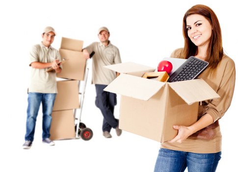 Packed boxes and furniture ready for a local Brixton relocation