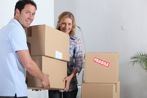Planned moving operation with safety checks and organised loading procedures